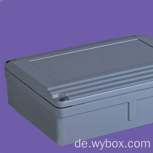 Hochleistungs-Aluminium-Top-Box-Aluminiumgehäuse für Elektronik wasserdichtes Aluminiumgehäuse AWP078 mit Größe 250 * 190 * 92 mm